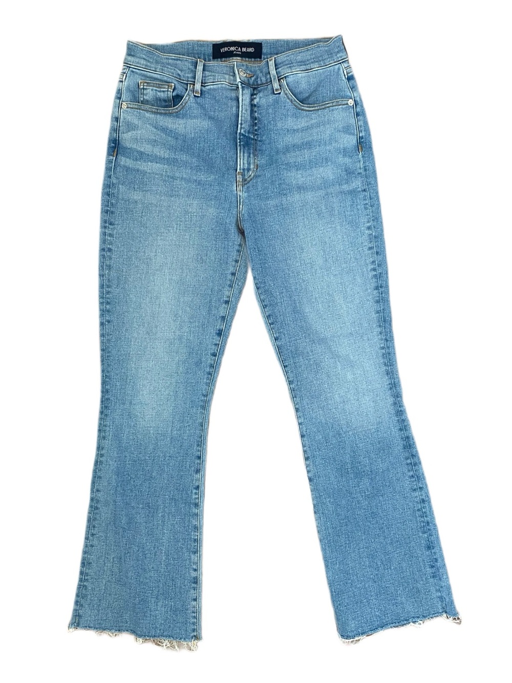 Veronica Beard Carolina Ankle Skinny Flared-Stretch Denim Size 30
